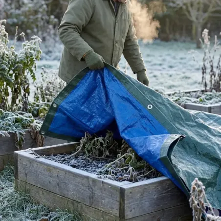 Bâche de protection 1,6 x 6 mètres