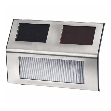 Lot de 4 lampes solaires LED inox | Éclairage extérieur économique