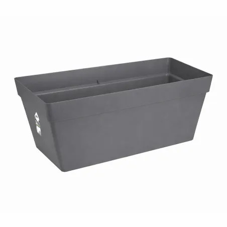 Lot de 2Jardinières 70 cm Elho® - Gris - Réservoir intégré