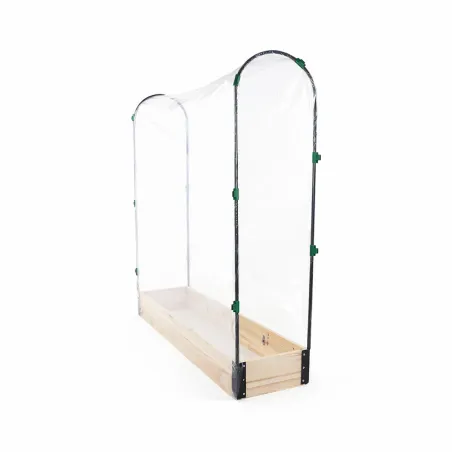 Lot de 3 carrés potager en bois de sapin