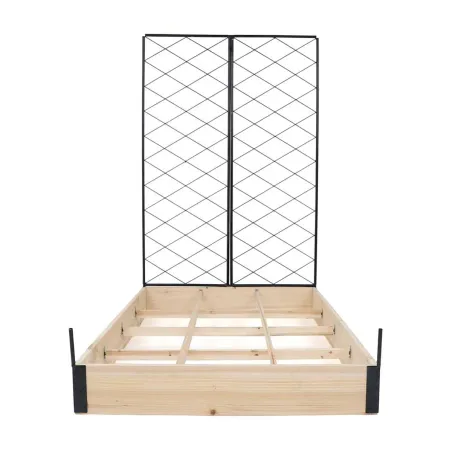 Lot de 3 carrés potager en bois de sapin