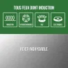 Bassine Acier Inoxydable Ø38cm Confitures Tous Feux Parois Évasées