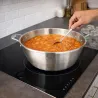Bassine Acier Inoxydable Ø38cm Confitures Tous Feux Parois Évasées