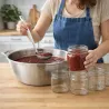 Bassine Acier Inoxydable Ø38cm Confitures Tous Feux Parois Évasées
