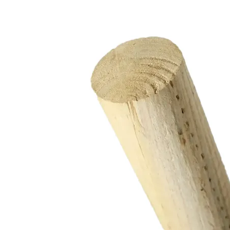 Lot de 20 piquets en châtaignier Ø6 cm - Longueur 1,5 m