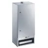 Fumoir Peetz F85 en acier aluminisé avec porte H 85 x L 39 x P 28 cm