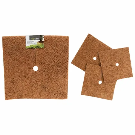 Lot de 3 Carrés de paillage fibre coco 38 cm 