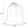 Sac à déchets jardin 60x80cm ficelle fermeture - Lot 4 pièces