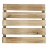 4 Dalles en bois autoclave 40 x 40 x 2,8 cm