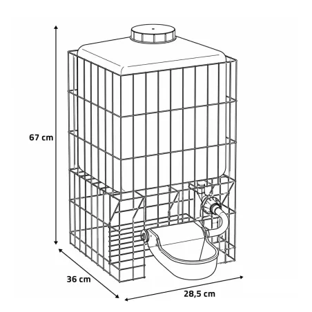 Abreuvoir automatique multi-animaux