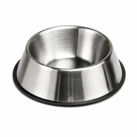 2 Gamelles en acier inoxydable 24 cm