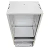 Fumoir Peetz viande et poisson H75 cm acier aluminisé porte coulissante avec poignée - Ducatillon
