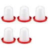 Lot de 5 Abreuvoirs siphoïde plastique 1,5 L