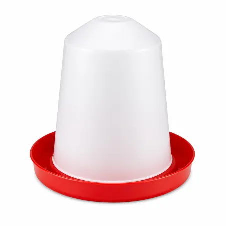 Lot de 5 Abreuvoirs siphoïde plastique 1,5 L
