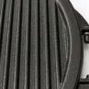 Plancha ronde barbecue réversible fonte émaillée Ø43cm 6-8 pers