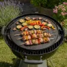 Plancha ronde barbecue réversible fonte émaillée Ø43cm 6-8 pers
