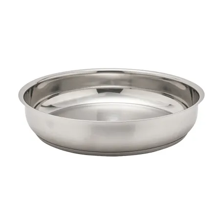 Lot de 3 Poêles acier inoxydable diamètres 20, 24 et 26 cm