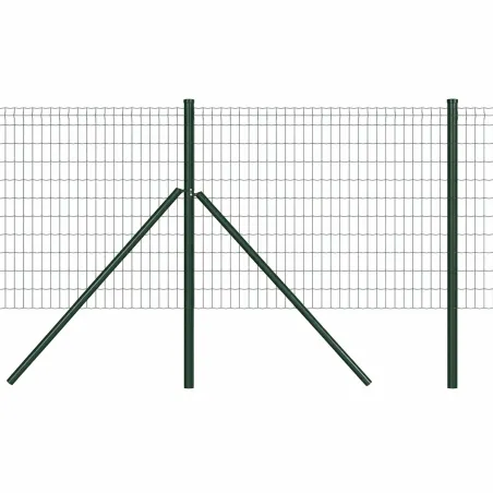 Kit clôture grillagée 60 x 1,20 m - Maille 100x50mm - Fil 2,1mm