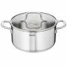 3 casseroles 3 couvercles H816S6 Infinite Ø 16, 18 et 24 cm