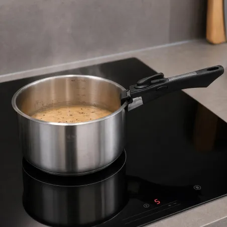 3 Casseroles avec manche amovible