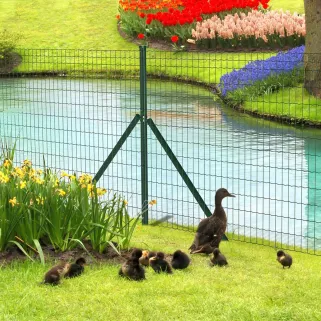 Kit clôture grillagée 60 x 1,20 m - Maille 100x50mm - Fil 2,5mm