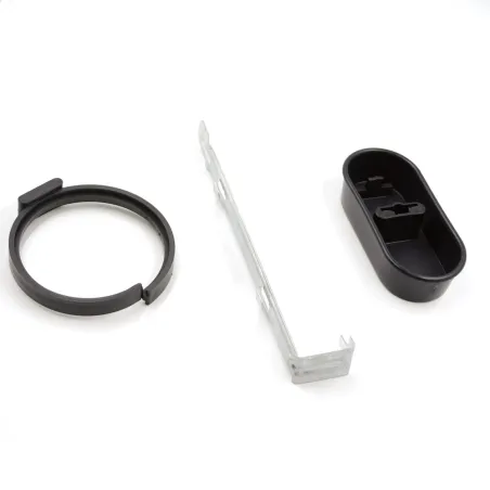 Lot de 10 abreuvoirs porte bouteille en plastique fixation cage