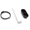 Lot de 10 abreuvoirs porte bouteille en plastique fixation cage