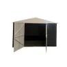 Abri de jardin en acier Escaut - Structure robuste avec portes battantes doubles