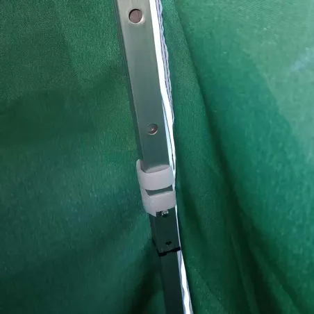 Tonnelle pliante aluminium 3x3 m verte avec parois latérales