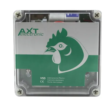 Portier à capteur de lumière + trappe standard 22x33cm