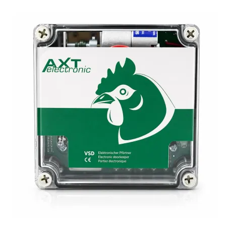 Portier à capteur de lumière + trappe standard 22x33cm