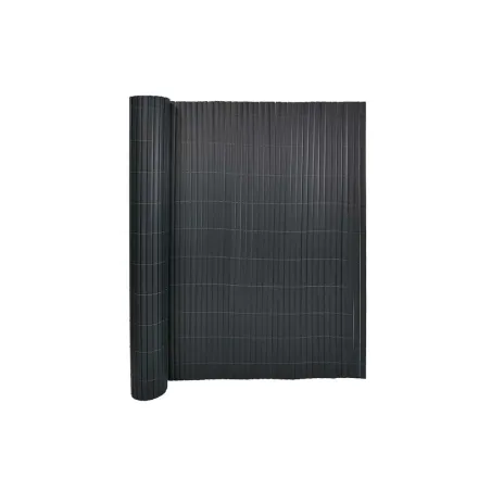 Canisse PVC occultant double face 1,5x5m gris - Kit complet avec fixation