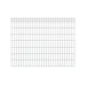 Panneau grillagé rigide 200 x 153 cm - Grillage soudé galvanisé époxy