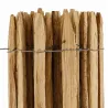 Ganivelle en Châtaignier - Rouleau 5m x Hauteur 1m - Espacement 6-7 cm