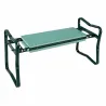 Tabouret agenouilloir pliable mousse 58,5 x 25 x 25,5 cm assis/genoux