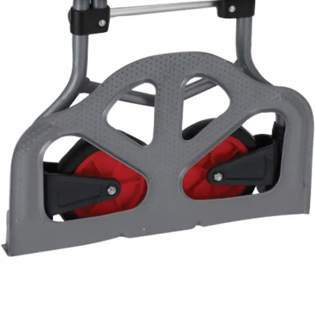 Chariot diable pliable acier 60kg 80x385x710mm 
