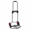 Chariot diable pliable acier 60kg 80x385x710mm 