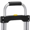 Chariot diable pliable acier 60kg 80x385x710mm 