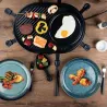 Grill et Raclette Alpina Gourmet 8 personnes 1200W 47x12x32cm