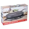 Grill et Raclette Alpina Gourmet 8 personnes 1200W 47x12x32cm