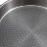 Plat paella flamme directe acier poli laminé Ø60cm 12-20 pers