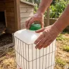 Mangeoire grande capacité 23 kg – robuste, anti-gaspillage