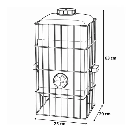 Mangeoire grande capacité 23 kg – robuste, anti-gaspillage