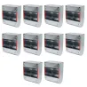 Lot de 10 Mangeoires lapins trémie 2 compartiments