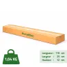 Lot de 10 Mangeoires trémie acier galva 1 compartiment 25x12x11cm
