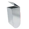 Mangeoire trémie acier galva 1 compartiment à l'unité 25x12x11 cm