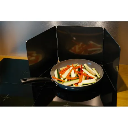 Plaque anti-projection pliable