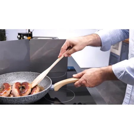 Plaque anti-projection pliable