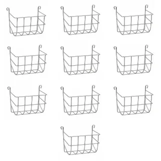 Râtelier à foin lapins acier 30 cm lot de 10
