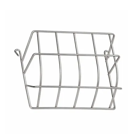Lot de 10 râteliers à foin lapins acier 20 cm Olba